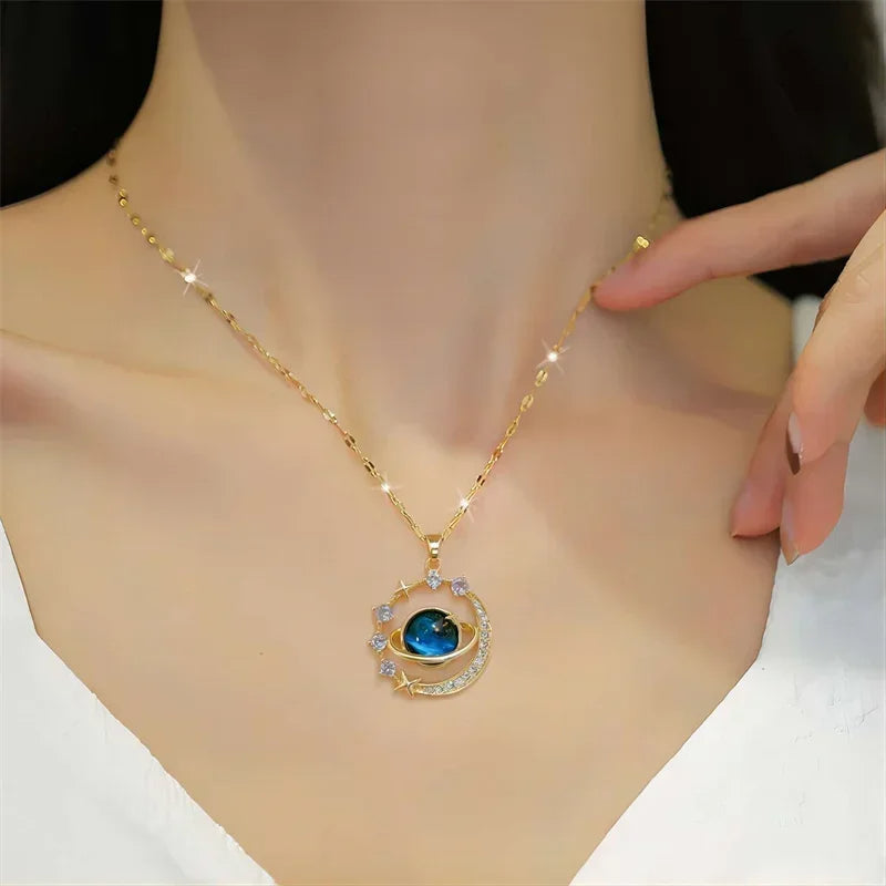 Elegant Starry Pendant
